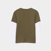 T-shirt effet 2-en-1 coton Liberto vert kaki garçon