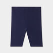Lot 2 shorts cyclistes taille standard bleu marine b&eacute;b&eacute; fille