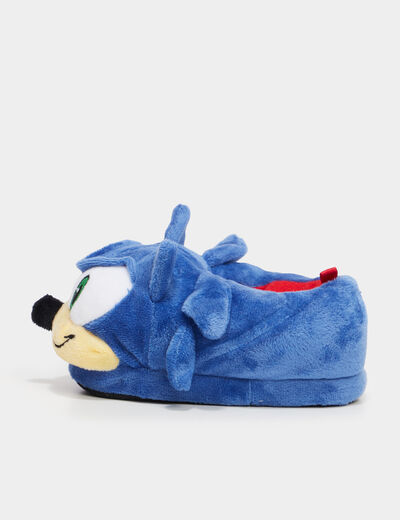 Chaussons Sonic bleu garçon