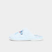 Chaussons mules fausse fourrure Stitch bleu fille