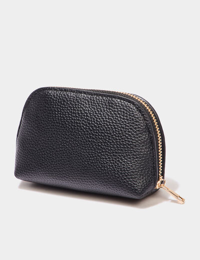 Porte-monnaie noir femme