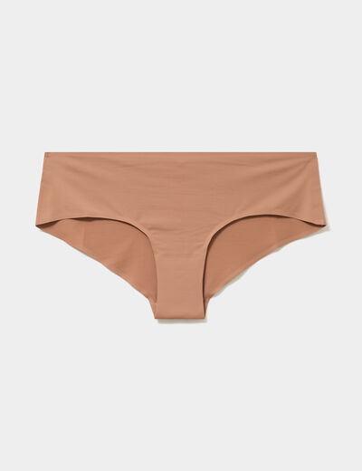 Shorty microfibre sans coutures vieux rose femme