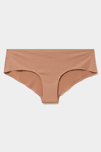 Shorty microfibre sans coutures vieux rose femme