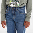 Jeans denim regular 5 poches denim double stone garçon