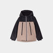 Veste zipp&eacute;e &agrave; capuche taupe gar&ccedil;on