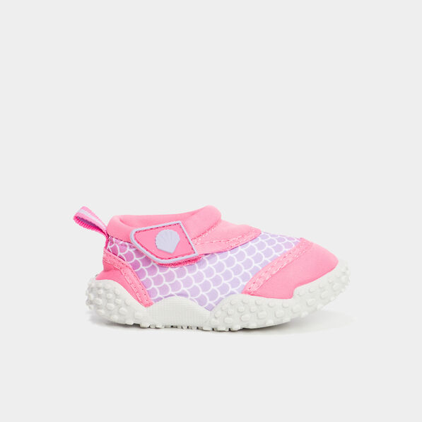 chaussures de plage a scratchs rose bebef Chaussures de plage à scratchs rose bébé fille