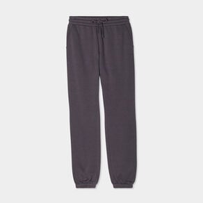 pantalon jogging droit molleton gris fonce femme Pantalon jogging droit molleton gris foncé femme