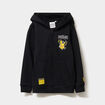 Sweat zippé à capuche Pokémon Pikachu noir garçon
