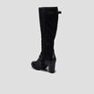 Bottes à talons noir femme