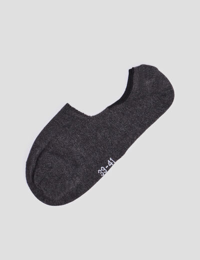 Lot 4 paires de chaussettes invisibles multicolore femme