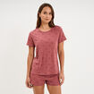 Ensemble pyjama short t-shirt coton rose femme