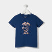 T-shirt manches courtes bleu marine garçon