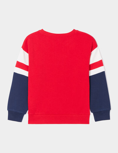 ensemble jogging molleton bleu marine gar&ccedil;on