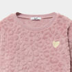 Ensemble pyjama t-shirt pantalon masque vieux rose fille