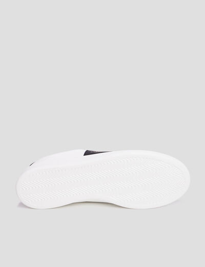 Tennis basses à lacets Aspern Polo blanc homme
