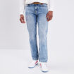 Jeans regular stretch ceinturé denim double stone homme