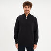 Pull camionneur manches longues noir homme