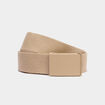 Ceinture ajustable effet toile sable homme