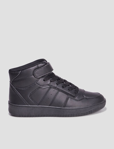 Baskets montantes Creeks Ktempete noir garçon