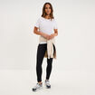 Legging taille &eacute;lastiqu&eacute;e noir femme