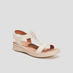 Sandales avec strass sable femme