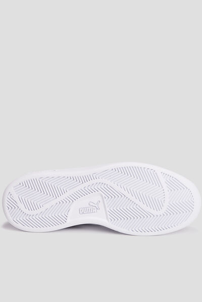 Tennis à lacets Puma Courtflex bleu marine garçon