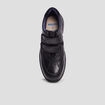 Derbies à scratchs en cuir Walking noir homme