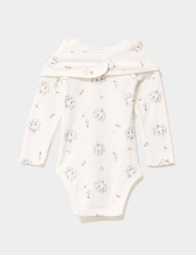 Ensemble naissance 4 pièces Aristochats blanc bébé