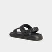 Sandales brides ajustables Wamea Beach noir femme