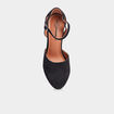 Escarpins &agrave; talons noir femme
