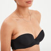 Soutien-gorge bandeau multiposition noir femme