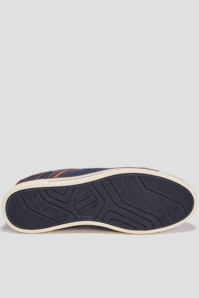 Tennis à lacets Trappeur bleu marine homme