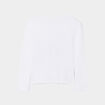 T-shirt Halloween manches longues coton ivoire fille
