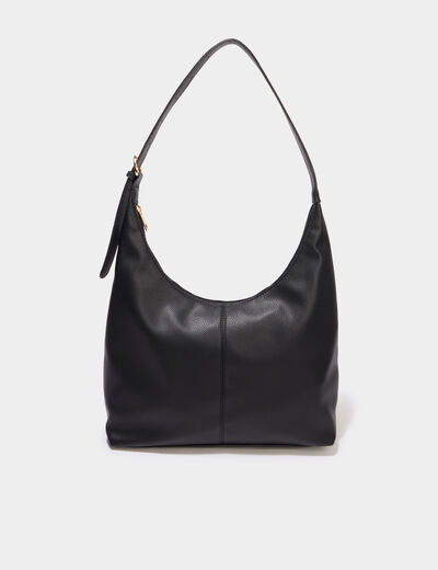 Sac port&eacute;-&eacute;paule anse r&eacute;glable noir femme