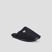 Chaussons mules noir homme