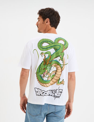 T-shirt manches courtes Dragon Ball Z blanc homme