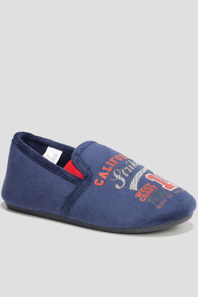 Chaussons Creeks bleu marine garçon