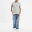 Polo manches courtes coton Creeks vert clair homme