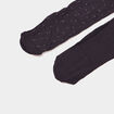Lot 2 collants semi-transparents 40D noir fille