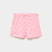 Bas de pyjama short coton rose femme