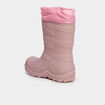Bottes de pluie doubl&eacute;es rose fille