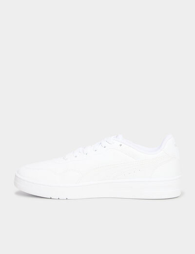 Tennis basses à lacets Puma blanc femme