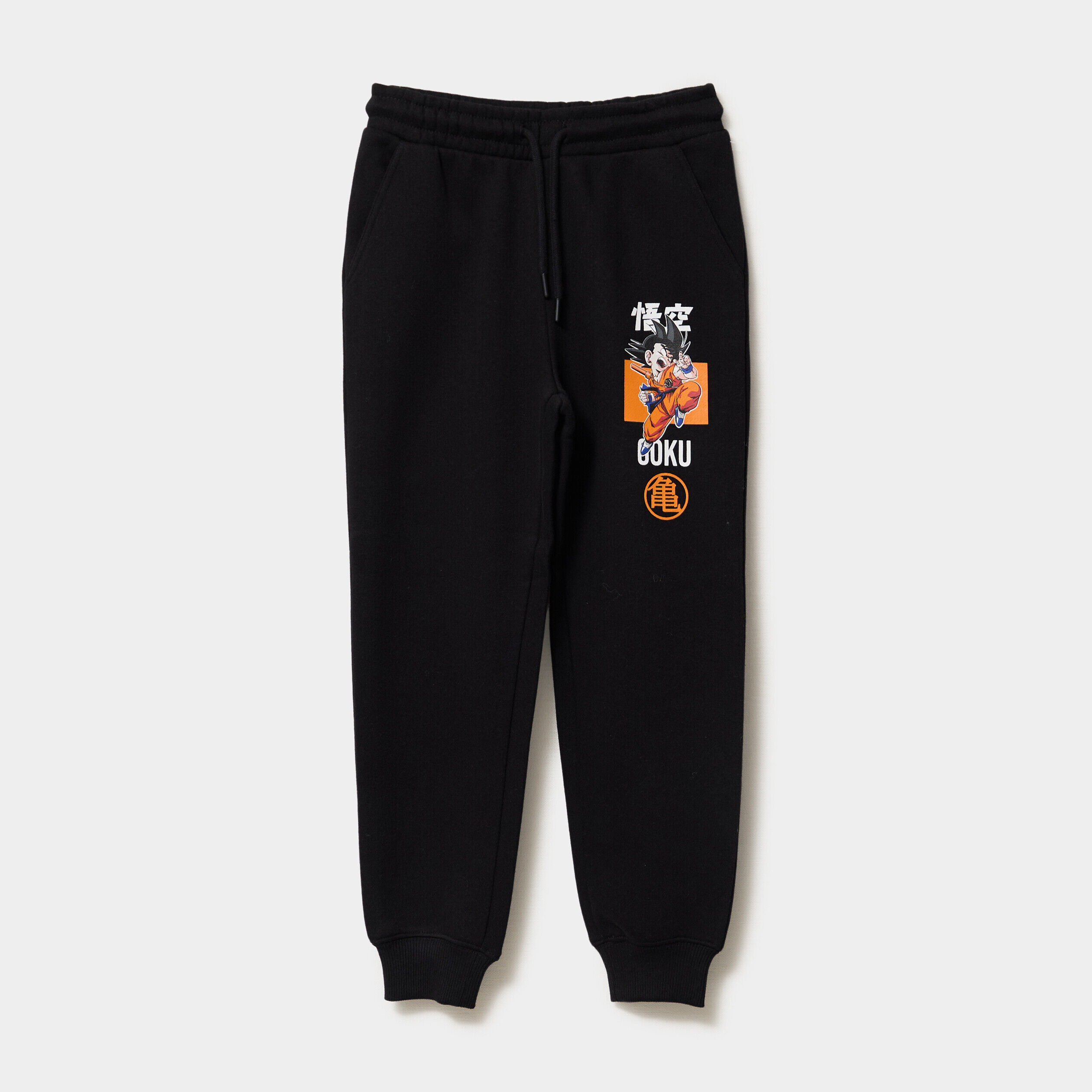 Pantalon de jogging droit Dragon Ball noir garçon