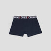 Lot 3 boxers coton Creeks multicolore homme
