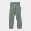 Pantalon slim coton majoritaire vert gar&ccedil;on