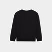 Sweat col rond manches longues noir garçon