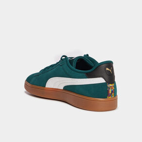 tennis basses a lacets en cuir puma vert homme Tennis basses à lacets en cuir Puma vert homme