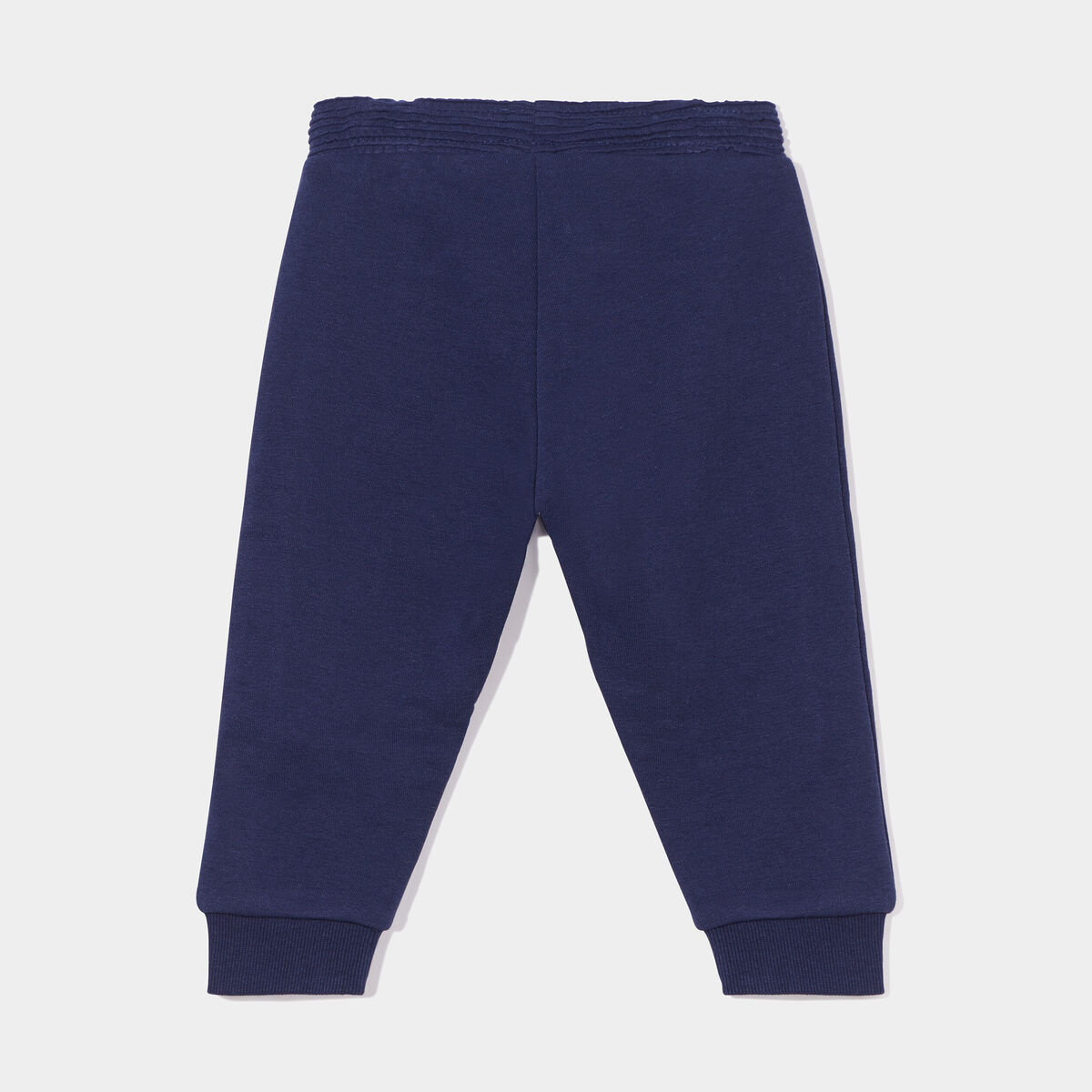 Jogging molleton taille élastiquée bleu marine bébé garçon