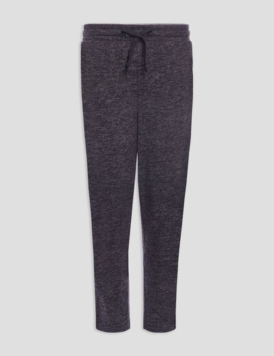 Pantalon jogging 7/8ème gris foncé femme