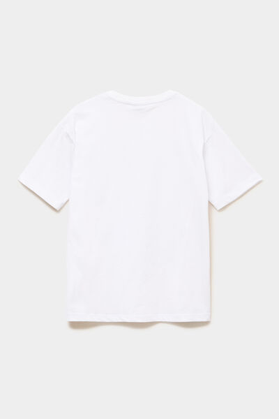 T-shirt coton K-Pop Demon Hunters blanc gar&ccedil;on